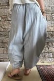 Tasha Cushion Cotton Sia Barrel Pant Pearl